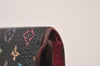 Louis Vuitton Monogram Multicolor Multicles 4 Key Case M93732 Black Pink 1072I