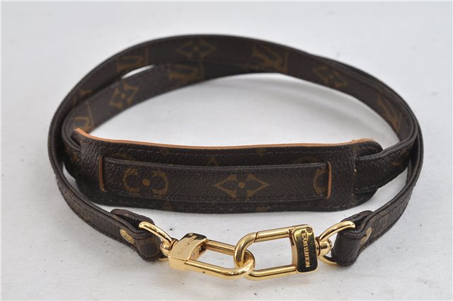 Authentic Louis Vuitton Monogram Brown Shoulder Strap 38.6