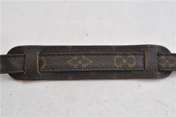 Authentic Louis Vuitton Monogram Brown Shoulder Strap 38.6" LV 1075D