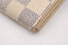 Authentic Louis Vuitton Damier Azur Portefeuille Sarah Wallet N61735 LV 1075I