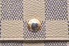 Authentic Louis Vuitton Damier Azur Portefeuille Sarah Wallet N61735 LV 1075I