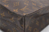 Authentic Louis Vuitton Monogram Sac Plat Hand Tote Bag M51140 LV 1076G