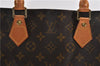 Authentic Louis Vuitton Monogram Sac Plat Hand Tote Bag M51140 LV 1076G