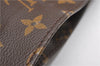 Authentic Louis Vuitton Monogram Sac Plat Hand Tote Bag M51140 LV 1076G