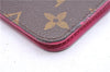 Authentic Louis Vuitton Monogram Folio Iphone 7 8 Case Pink M61906 LV 1079E