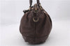 Auth GUCCI Diamante Sukey 2Way Shoulder Tote Bag PVC Leather 247902 Brown 1080D