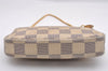 Authentic Louis Vuitton Damier Azur Mini Pochette Accessoires N58010 Pouch 1080I