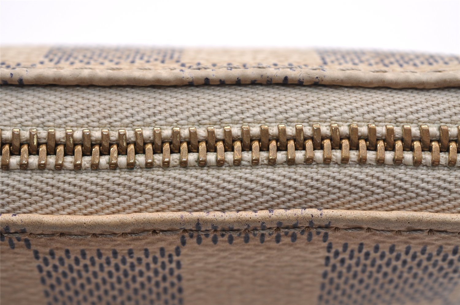 Authentic Louis Vuitton Damier Azur Mini Pochette Accessoires N58010 Pouch 1080I