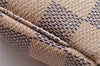 Authentic Louis Vuitton Damier Azur Mini Pochette Accessoires N58010 Pouch 1080I