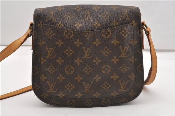 Authentic Louis Vuitton Monogram Saint Cloud GM M51242 Shoulder Cross Bag 1081G