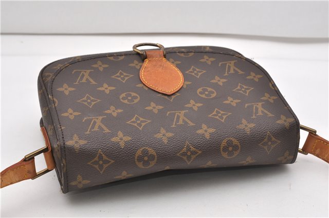 Authentic Louis Vuitton Monogram Saint Cloud GM M51242 Shoulder Cross Bag 1081G