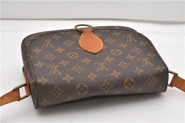 Authentic Louis Vuitton Monogram Saint Cloud GM M51242 Shoulder Cross Bag 1081G