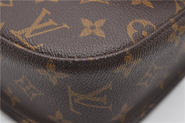 Authentic Louis Vuitton Monogram Saint Cloud GM M51242 Shoulder Cross Bag 1081G