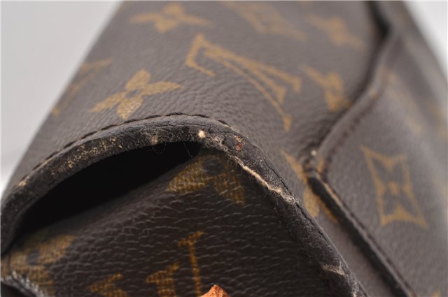 Authentic Louis Vuitton Monogram Saint Cloud GM M51242 Shoulder Cross Bag 1081G