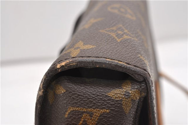 Authentic Louis Vuitton Monogram Saint Cloud GM M51242 Shoulder Cross Bag 1081G