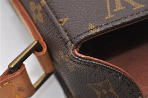 Authentic Louis Vuitton Monogram Saint Cloud GM M51242 Shoulder Cross Bag 1081G
