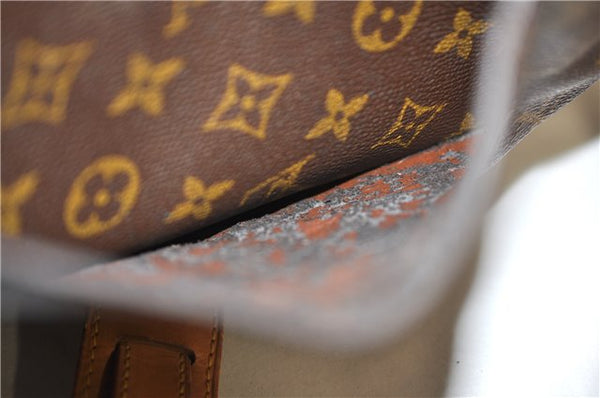 Authentic Louis Vuitton Monogram Saint Cloud GM M51242 Shoulder Cross Bag 1081G