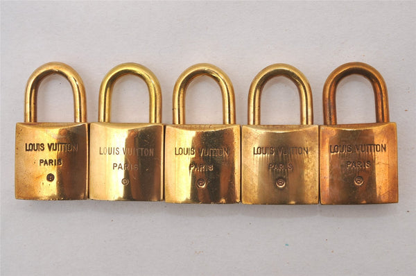 Authentic Louis Vuitton Padlock 10Set Old Model LV 1081I