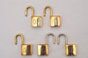 Authentic Louis Vuitton Padlock 10Set Old Model LV 1081I