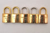 Authentic Louis Vuitton Padlock 10Set Old Model LV 1081I