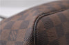 Authentic Louis Vuitton Damier Neverfull MM Tote Bag N51105 LV 1082D