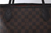 Authentic Louis Vuitton Damier Neverfull MM Tote Bag N51105 LV 1082D