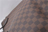 Authentic Louis Vuitton Damier Neverfull MM Tote Bag N51105 LV 1082D