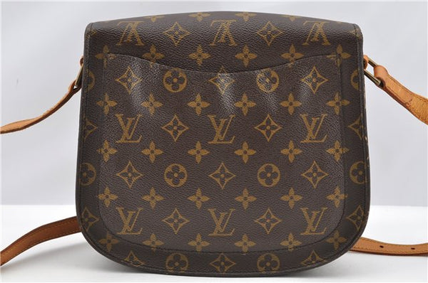 Auth Louis Vuitton Monogram Saint Cloud GM Shoulder Cross Bag Old Model LV 1082G