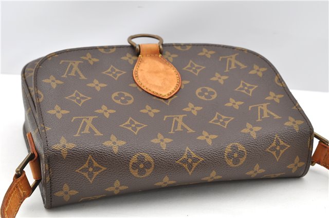 Auth Louis Vuitton Monogram Saint Cloud GM Shoulder Cross Bag Old Model LV 1082G