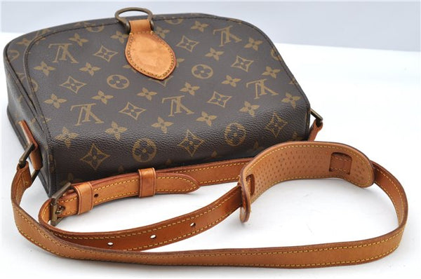 Auth Louis Vuitton Monogram Saint Cloud GM Shoulder Cross Bag Old Model LV 1082G