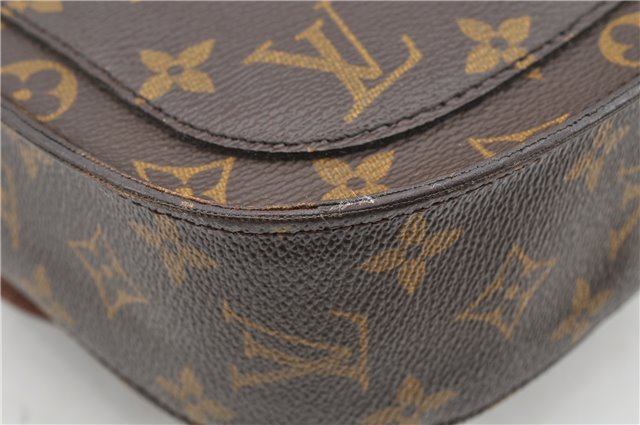 Auth Louis Vuitton Monogram Saint Cloud GM Shoulder Cross Bag Old Model LV 1082G