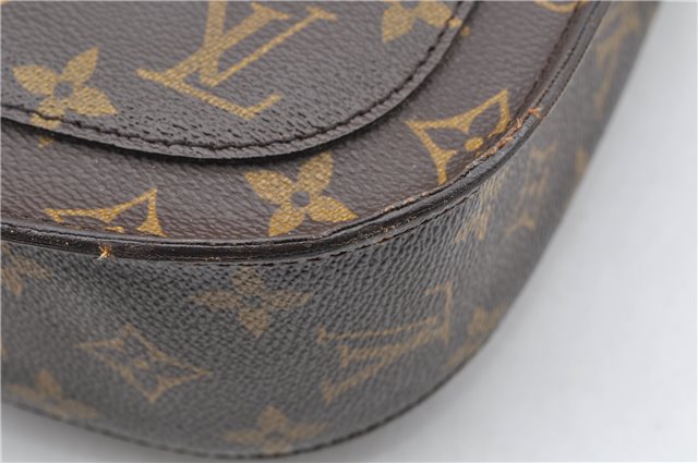 Auth Louis Vuitton Monogram Saint Cloud GM Shoulder Cross Bag Old Model LV 1082G