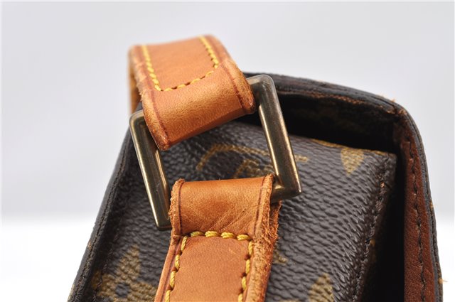 Auth Louis Vuitton Monogram Saint Cloud GM Shoulder Cross Bag Old Model LV 1082G