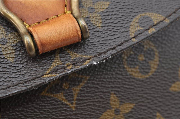 Auth Louis Vuitton Monogram Saint Cloud GM Shoulder Cross Bag Old Model LV 1082G
