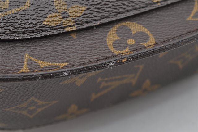 Auth Louis Vuitton Monogram Saint Cloud GM Shoulder Cross Bag Old Model LV 1082G