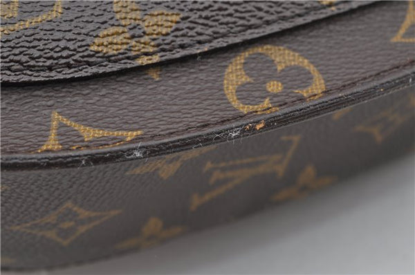 Auth Louis Vuitton Monogram Saint Cloud GM Shoulder Cross Bag Old Model LV 1082G