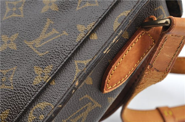 Auth Louis Vuitton Monogram Saint Cloud GM Shoulder Cross Bag Old Model LV 1082G