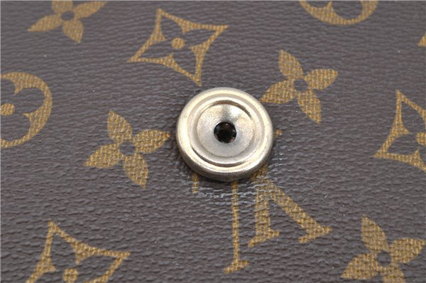 Auth Louis Vuitton Monogram Saint Cloud GM Shoulder Cross Bag Old Model LV 1082G