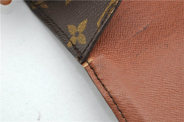 Auth Louis Vuitton Monogram Saint Cloud GM Shoulder Cross Bag Old Model LV 1082G