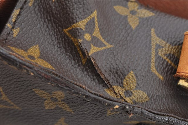 Auth Louis Vuitton Monogram Saint Cloud GM Shoulder Cross Bag Old Model LV 1082G