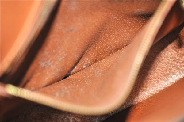 Auth Louis Vuitton Monogram Saint Cloud GM Shoulder Cross Bag Old Model LV 1082G