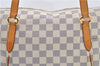 Authentic Louis Vuitton Damier Azur Totally MM Tote Bag N51262 LV 1083D