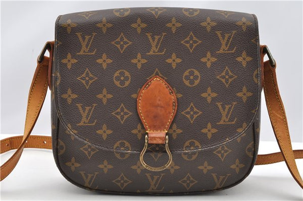 Authentic Louis Vuitton Monogram Saint Cloud GM M51242 Shoulder Cross Bag 1083G