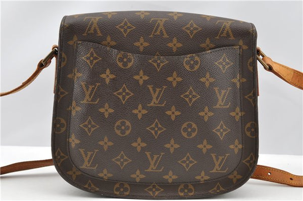 Authentic Louis Vuitton Monogram Saint Cloud GM M51242 Shoulder Cross Bag 1083G