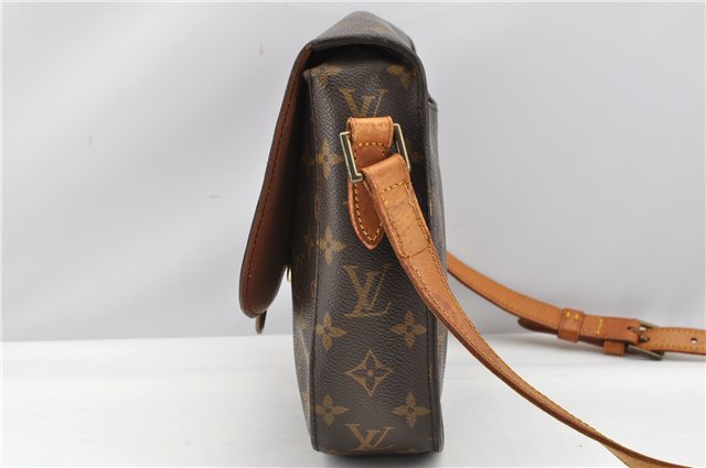 Authentic Louis Vuitton Monogram Saint Cloud GM M51242 Shoulder Cross Bag 1083G