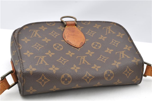 Authentic Louis Vuitton Monogram Saint Cloud GM M51242 Shoulder Cross Bag 1083G