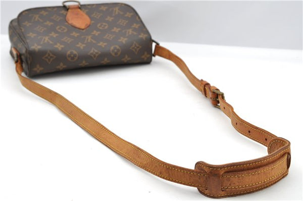 Authentic Louis Vuitton Monogram Saint Cloud GM M51242 Shoulder Cross Bag 1083G