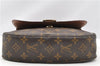 Authentic Louis Vuitton Monogram Saint Cloud GM M51242 Shoulder Cross Bag 1083G