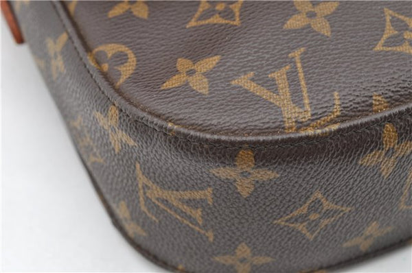 Authentic Louis Vuitton Monogram Saint Cloud GM M51242 Shoulder Cross Bag 1083G