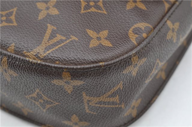 Authentic Louis Vuitton Monogram Saint Cloud GM M51242 Shoulder Cross Bag 1083G